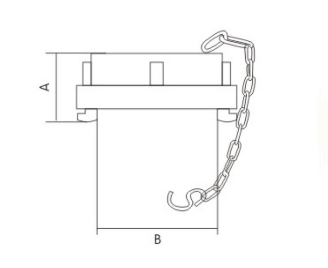 OEM Fire Hydrant Accessories Germany Storz Type Fire Hydrant Cap