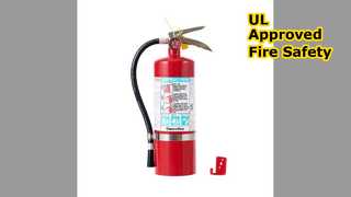 5.5LB UL Fire Extinguisher ABC Powder Safety