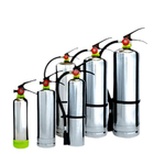 Portable 3 Kg ABC Fire Extinguisher Stainless Fire Extinguisher Anti Corrosion