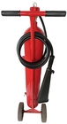 Trolley Mounted CO2 Fire Extinguisher 10kg CK45 Red Cylinder