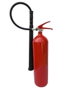 Alloy Steel 5kg CO2 Fire Extinguisher Red Cylinder 136x655mm