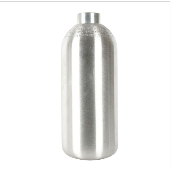 PED AA6061 BS 5045-8 Aluminum Gas Cylinders For Medical Oxygen