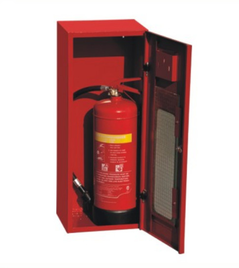 6kg 9kg Metal Fire Extinguisher Boxes Stainless Steel Antirust