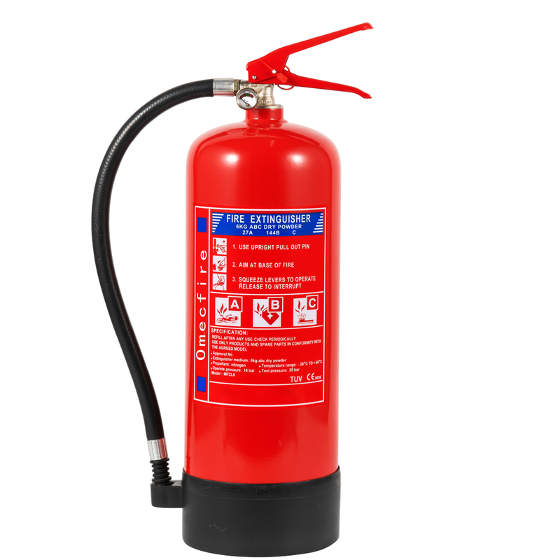 6kg ABC Dry Powder Fire Extinguisher , TUV CE Certification