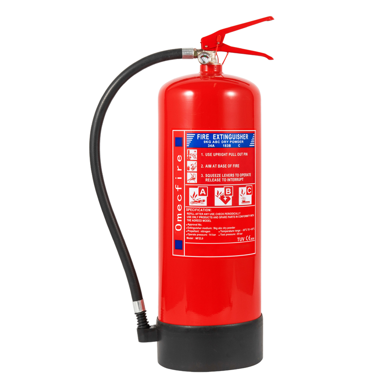 High Effective 9kg ABC Dry Powder Fire Extinguisher Large Size