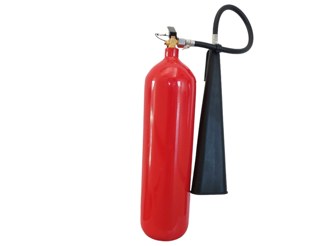 152mm Dia Carbon Steel CO2 Fire Extinguisher 7kg Carbon Dioxide Type