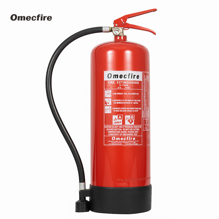 Home Use BS EN3 Fire Extinguisher Red 9L Foam Extinguisher
