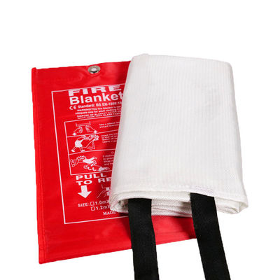 Fibre de verre couvrante 1.2*1.8m 1.5*1.8m du feu enduit de silicone d'en 1869 des BS