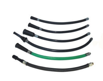 EPDM PVC Bột khô Bình chữa cháy Co2 Sừng và ống Màu đen Vàng