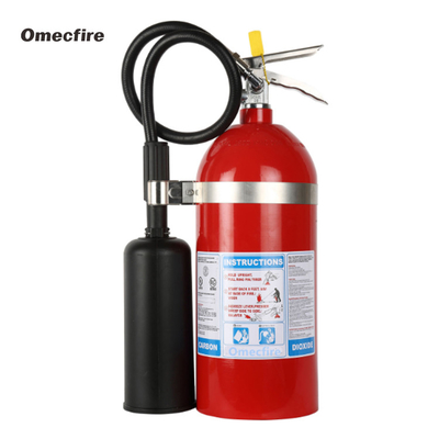 10LB UL Aluminium Cylinder ثاني أكسيد الكربون طفاية حريق حاويات مقاومة للتآكل