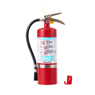 5.5LB draagbare UL brandblussers met brandwaarde 3A 40BC en 90% ABC poeder